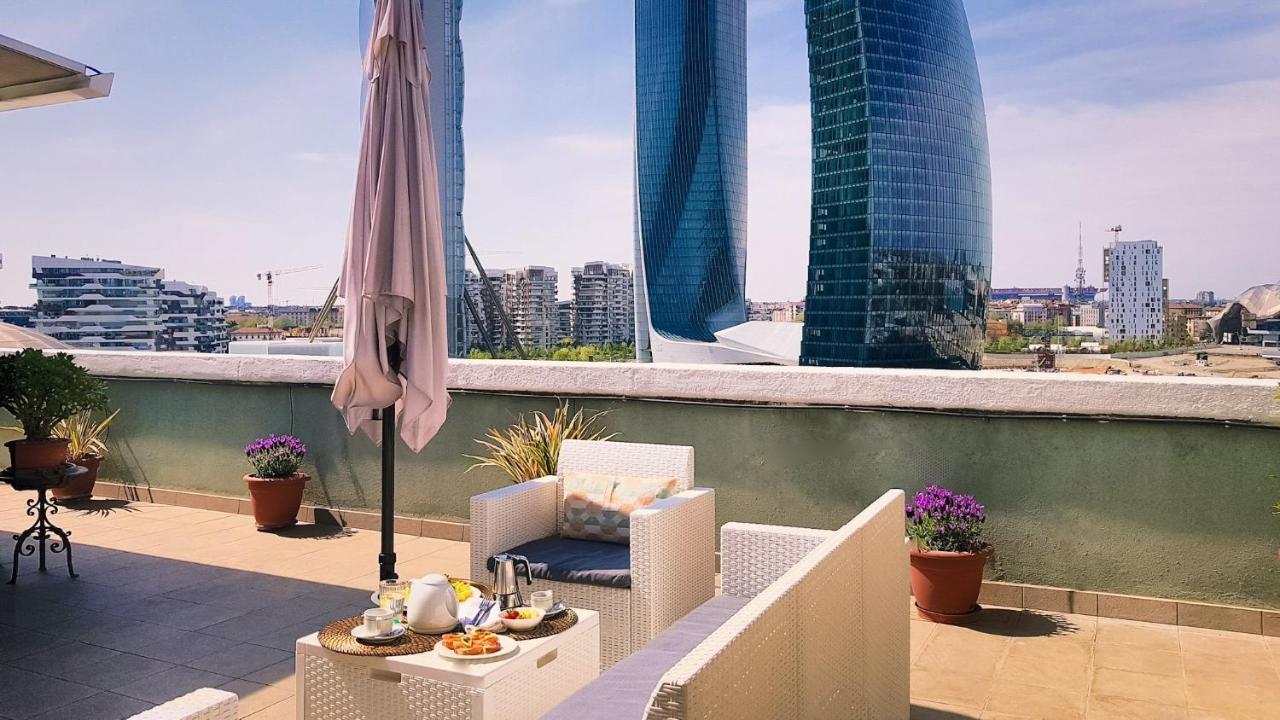 City Life Sky Apartment- Mico- Breathtaking Penthouse Mailand Exterior foto
