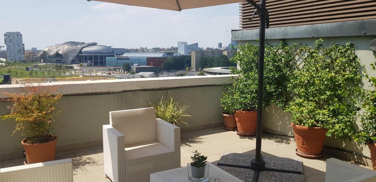 City Life Sky Apartment- Mico- Breathtaking Penthouse Mailand Exterior foto