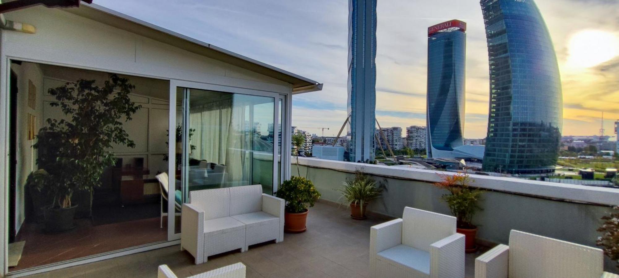 City Life Sky Apartment- Mico- Breathtaking Penthouse Mailand Exterior foto